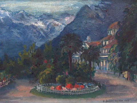 antikes oelbild orient