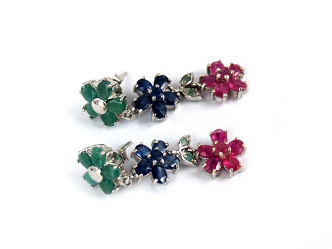 925 silber ohrstecker edelsteine