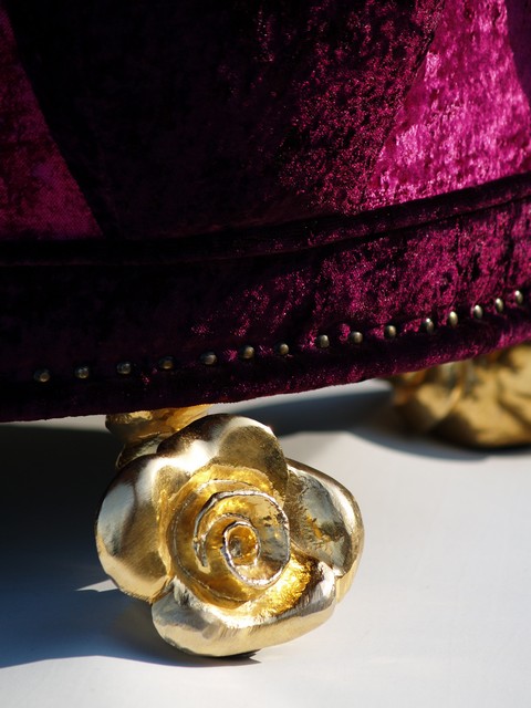 Bretz Rosen gold Design Sofafüße