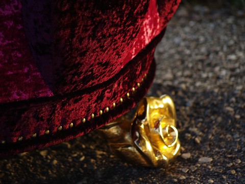 Bretz Rosen gold Design Sofafüße